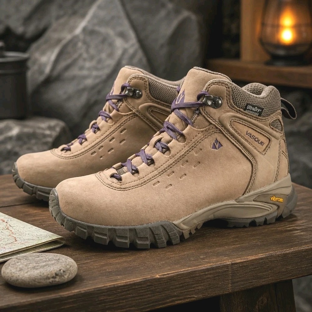 Women Vasque Talus UltraDry 7419 suede outdoor hiking boots shoes 8.5 EU 39